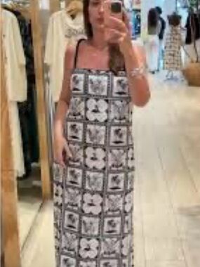 MAURIE & EVE RETRO PRINT MAXI DRESS
